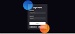create a modern responsive login page in HTML CSS javascript
