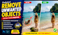 remove unwanted objects and backgrounds from your photos