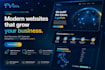 design a stunning responsive website from scratch