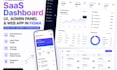design saas dashboard UI, admin panel and web app in figma