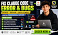 claude code error debug ai code repair deployment bug fast service