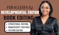 developmental editing, KDP book proofreading manuscript critique book editor