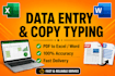 do fast and english typing