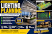 design a professional lighting  design, lux calculation and dialux evo rendering
