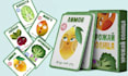 create educational language cards printable bilabial flashcards card box design