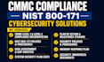 create cmmc nist 800 171 cybersecurity compliance documentation