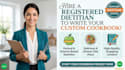 be your cookbook writer, high quality