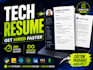 write ats resume and premium cover letter for tech roles