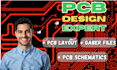 do pcb design, circuit schematic and embedded hardware development