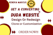 do duda website design using duda website builder duda bug fix, duda redesign