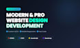 design and develop a modern ai powered website