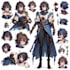 design character sheet or reference sheet for your character