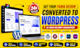 do figma to wordpress conversion with elementor pro