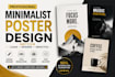 design professional and eye catching poster designs