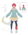 make vtuber model,character design,outfit designuwu