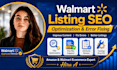 optimize walmart listing score