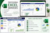 provide professional microsoft excel services