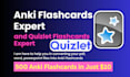 convert PDF to anki and quizlet flashcards quickly