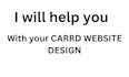 redesign carrd website design  carrd landing page  carrd co