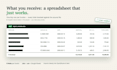 extract invoice and pdf data into a clean excel spreadsheet