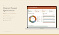 create a custom budget spreadsheet in excel and google sheets