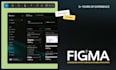 a figma dashboard UI for your saas or web application