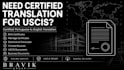 provide certified translation for uscis documents