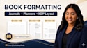 expertly format journals, planners, and low content books