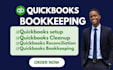 do quickbooks clean up, setup and bookkeeping in quickbooks