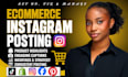 create instagram post for your ecommerce store and content creation