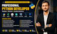 any python programming task, and design your application
