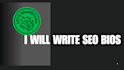 write SEO instagram bios for growth and clients