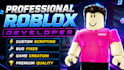 roblox game scripting, bug fix, create professional roblox games