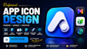 create unique app icon for android and iphone apps