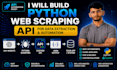 build a python web scraping API for data extraction and automation