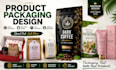 design product packaging, pouch packaging, mylar bag, food packaging