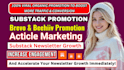 boost beehiiv substack subscribers substack promotion substack newsletter growth
