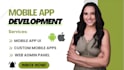 develop, design and upload android and ios application