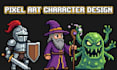 create premium pixel art character sprites and 2d game assets