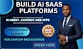 develop custom ai chatbot gpt chatbot ai agent ai websites saas mvp