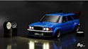create low poly and mid poly 3d car models for games