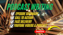 write professional podcast show notes and episode summaries