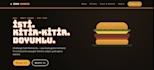 create a custom single page HTML website landing page