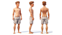 do 3d character modeling for texturing, rigging and animation for games