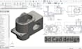 3d cad model 3d product design 2d technical drawing mechanical design 3d model