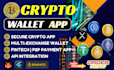 build crypto exchange website, p2p exchange app crypto wallet app blockchain app