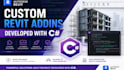 create custom autodesk revit addins using csharp