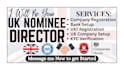 provide nominee director services for your UK company
