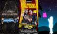 create a 3d animated text flyer promo video