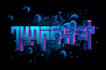 illustrate futuristic custom cyberpunk logo for you